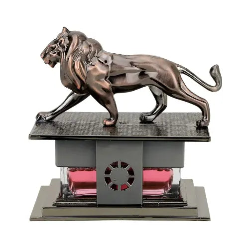 DECORA™ Solar Lion King – Luxury Metallic Car Fragrance