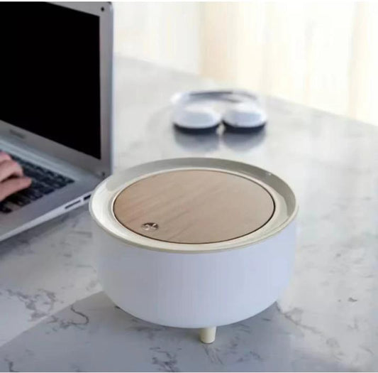 DECORA™ Mini Desktop Trash Can, Tiny Trash Can with Lid for Desk, Plastic Mini...