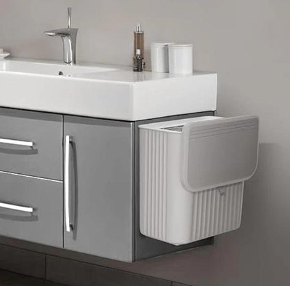 DECORA™ Cabinet Door Slide-Lid Trash Can