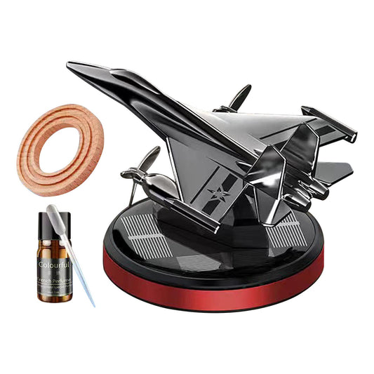 DECORA™ Solar Rotating Fighter Jet Freshener