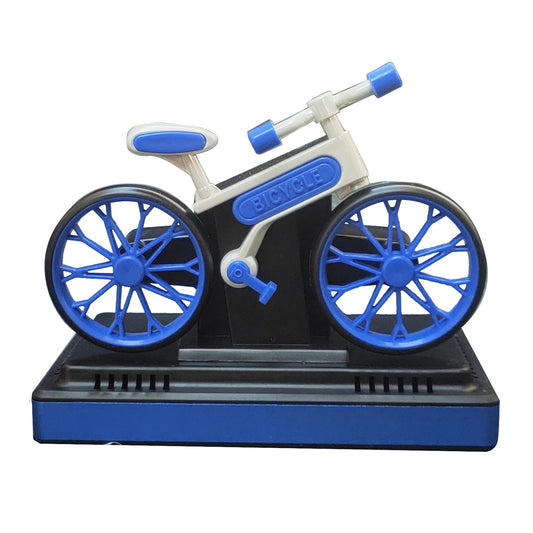 DECORA™ Solar Cycle – Rotating Classic Bicycle Car Decor