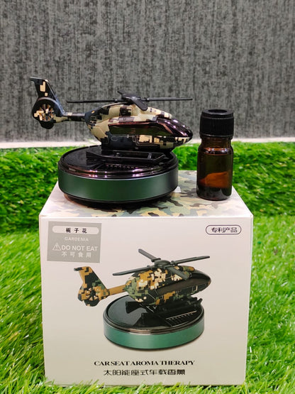 DECORA™ Solar Recon – Camo Stealth Helicopter Decor