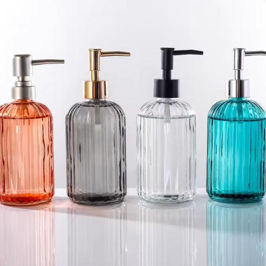 Soap Dispenser for Bathroom Transparent Soap Dispenser Bottle