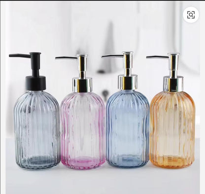 Soap Dispenser 400ml Lotion Liquid Soap Dish Dispenser Hand Soap Dispenser Bathroom Transparent Soap Dispenser Bottle