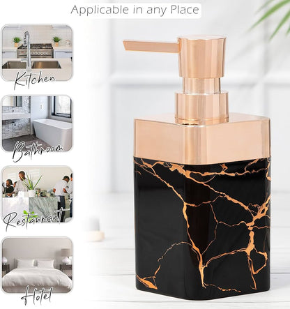 Soap Dispenser for Bathroom and Kitchen Rustproof Pump Bottle