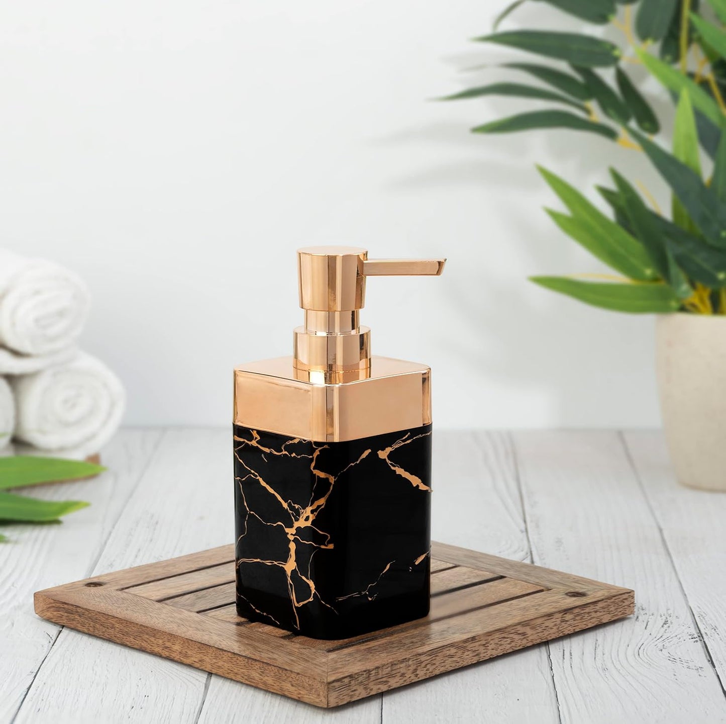 Soap Dispenser for Bathroom and Kitchen Rustproof Pump Bottle