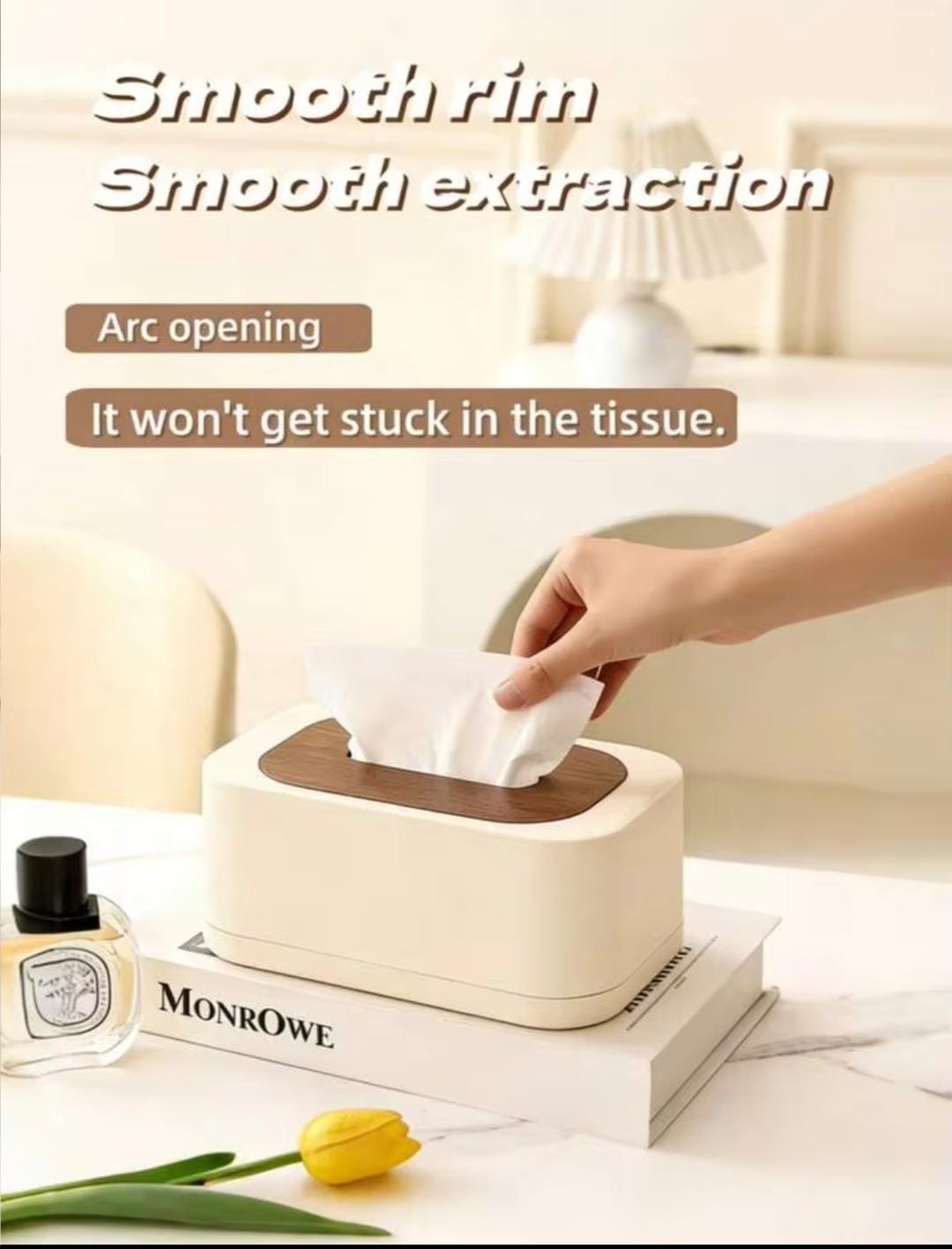 Tissue Paper Dispenser, Suitable For Home, Bedroom, Office, Living Room.