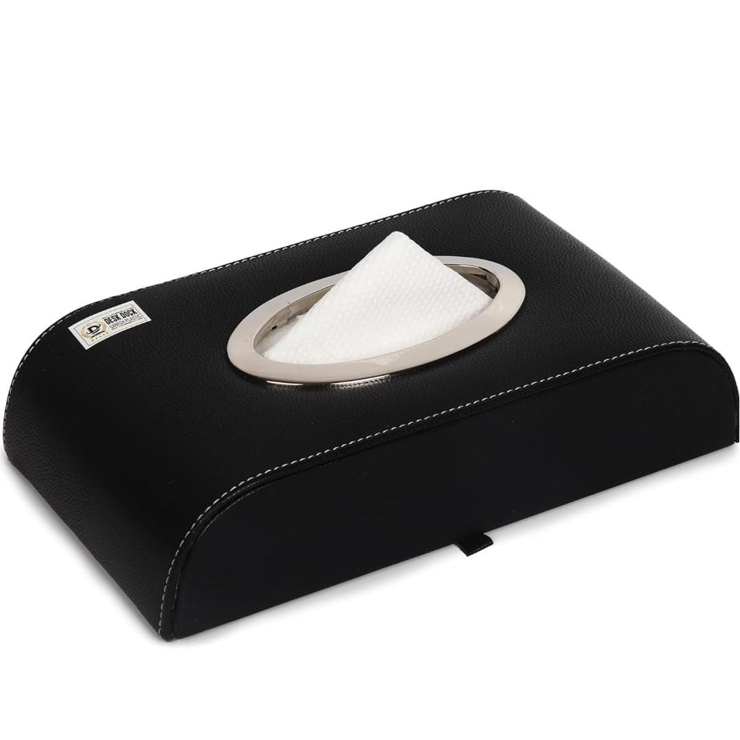 Universal Black Car Tissue Box – High Quality Leather Tissue Box