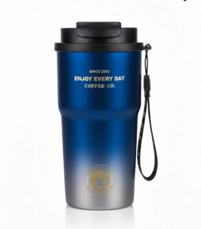 Thermal mug for coffee and tea, for study, travel and gifts