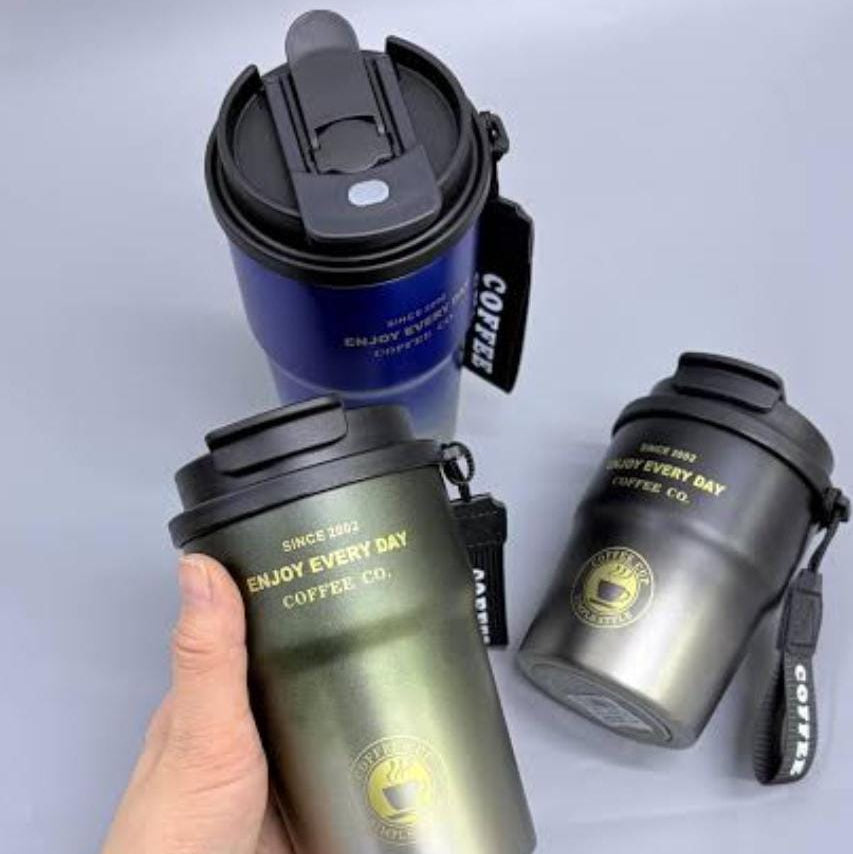 Thermal mug for coffee and tea, for study, travel and gifts