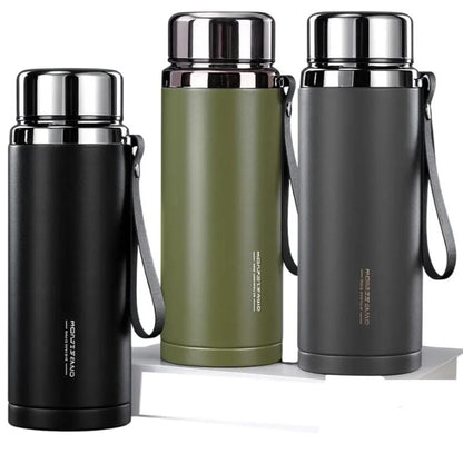 Stainless Steel Vacuum Insulated Water Bottle Set 1000ml