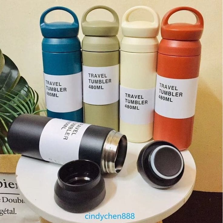 Double-Wall Stainless Steel Insulated Water Bottlle