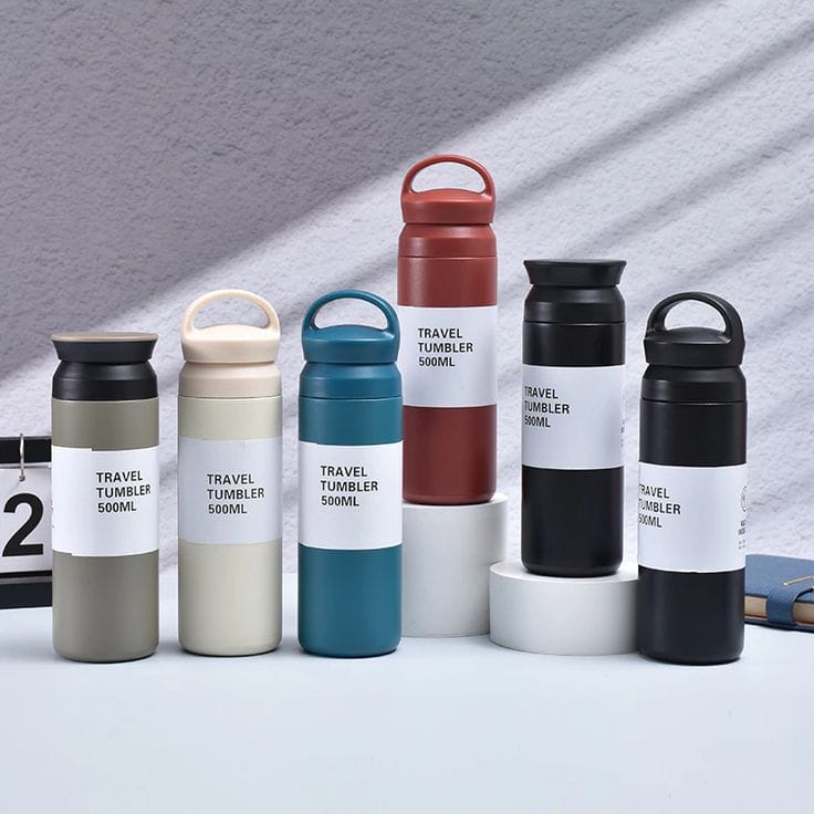 Double-Wall Stainless Steel Insulated Water Bottlle