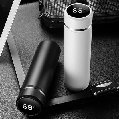 Stainless Steel LED Display Temperature Bottle 500ML