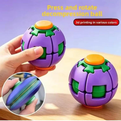 Fidget Magic Ball Spinner Cube Toy for Stress Relief