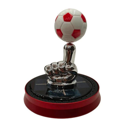 DECORA™ Solar Kick – Rotating Soccer Car Fragrance