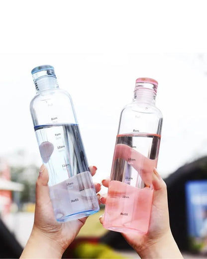 DECORA™ Sleek Goal-Setting Water Bottle ( Happy - 750ml)