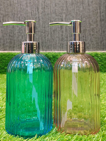 Soap Dispenser 400ml Lotion Liquid Soap Dish Dispenser Hand Soap Dispenser Bathroom Transparent Soap Dispenser Bottle