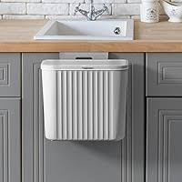 DECORA™ Cabinet Door Slide-Lid Trash Can