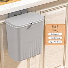 DECORA™ Cabinet Door Slide-Lid Trash Can