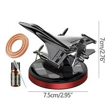 DECORA™ Solar Rotating Fighter Jet Freshener