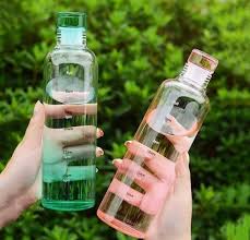 DECORA™ Sleek Goal-Setting Water Bottle ( Happy - 750ml)